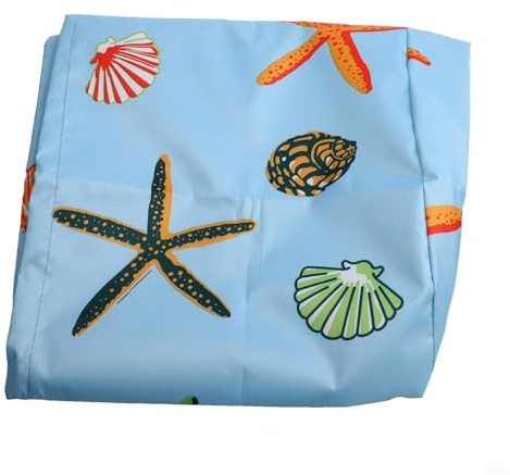 Runde Poolabdeckung für Hunde- und Kinderpools, einfach zu sichern, mit verstellbarem Kordelzug, wasserdichtes Design (82 x 30 cm)