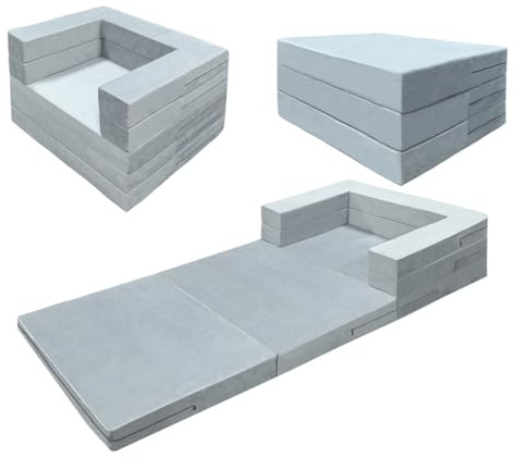 Genérico Sofá Cama De 80 Cm De Ancho,Sofá Cama Individual,Sillón Convertible 3 En 1,Sofá Sin Brazos, Sofá Plegable,para Oficina, Salón,Dormitorio Y Despacho En Casa,Fácil Montaje
