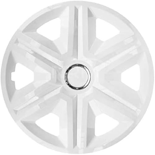 Radzierblende Fast weiß 14 Zoll 4er Set
