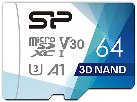 Silicon Power Superior Pro microSDXC 64GB Memory Card for Camera, Phone