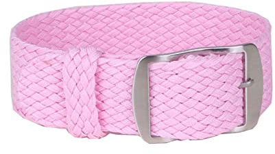 14mm-22mm Farbe gewebtes Nylon Uhrenarmband Armband Stoff gewebtes Uhrenarmband Uhrenzubehör, 14mm