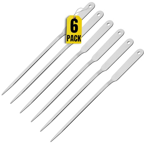 1InTheOffice Letter Opener, Stainless Steel Envelope Opener (6 Pack)