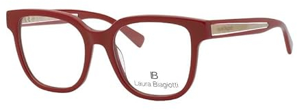 Laura Biagiotti LBV17 Brille, runde Form (rot), rot