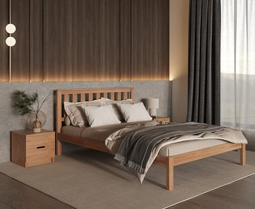 Krok Wood Massivholzbett Sofia in Buche 100x200 cm