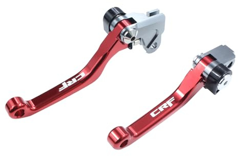GWH CNC Motorcycle Foldable Brake Clutch Lever Handle Pivot for CRF125F CRF125 F CRF 125 F 2014-2022 2014 2015 2016 2017 2019 2019 2020 2021 2022 Dirt Pit Bike Motorbike