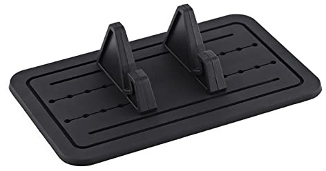 Soporte de Teléfono de Gel de Silicona para Coche Base de Dashboard Ajustable Antideslizante Compatible con Móviles y Tabletas