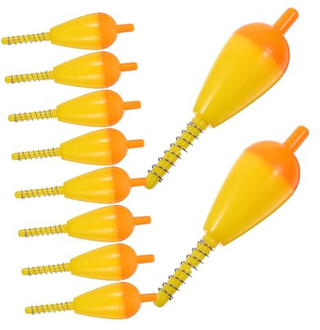 YARNOW 12pcs Fishing Bobbers Fishing Bobbers Floats for Catfishing Equipment Use Pole in Sea Accessories