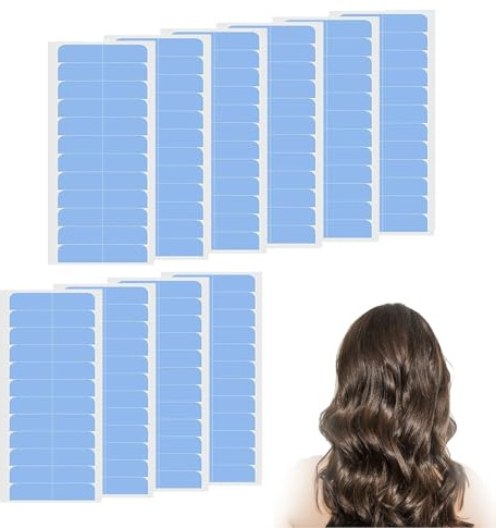 Hair Extension Tape Tabs Strong Bonding Double Sided Replacement Strips | Clear connecting patches extensions, waterproof lasting hold, safe material, easy removal, salon grade quality