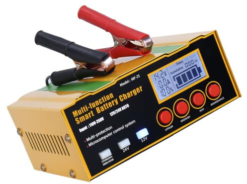PartyKindom Chargeur de Batterie Chargeur Batterie Chargeur Pile Batterie Automobile Pile Rechargeables Piles Rechargeables Chargeur Rapide Intelligent Chargeur de Puissance Alliage