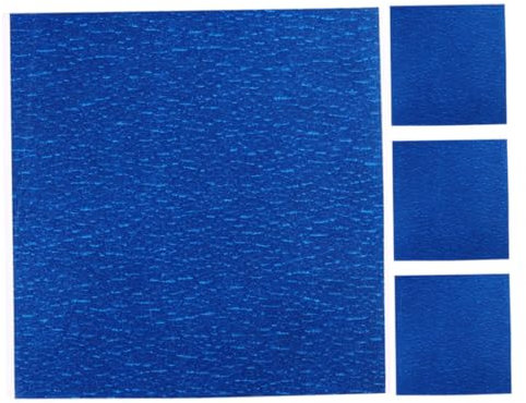 ULTECHNOVO 4pcs Printer Heat Bed Tapes Textured Paper for Printing Adhesive Bed Stickers for Printers Heat Resistant