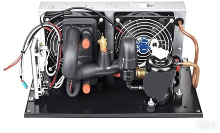 Aire acondicionado de CC Enfriador de líquido de placas DV1910E-P de 12 V CC, 130 W de capacidad, R134A, compacto for control de microclima.
