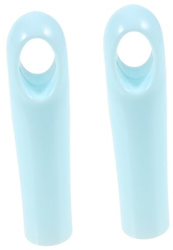 AUTSUPPL Tapa de Repuesto para Mango de Escoba 2 Unidades 19 Mm Plástico Azul Lago Ajuste para Trapeador y Recogedor Accesorio Práctico Limpieza Doméstica Hogar