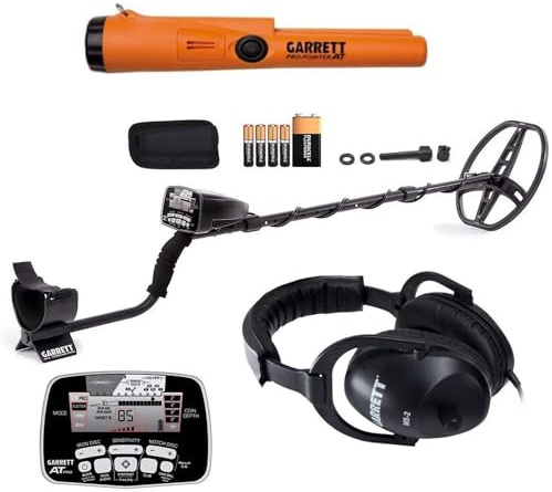 Garrett AT PRO Metal Detector con Pro-Pointer AT Underwater Pinpointer