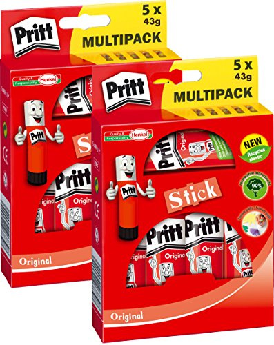 10x Pritt Klebestift 43g