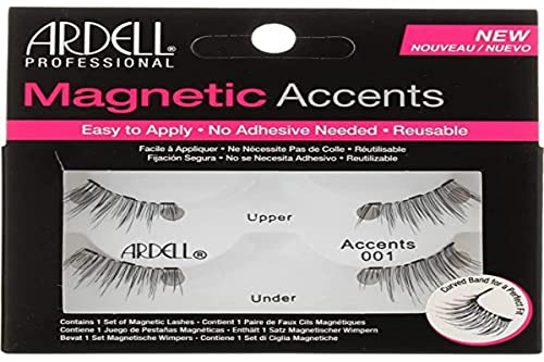 Ardell Ciglia Finte Magnetiche Accents 001-1 Paio, blk