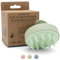 FABCARE Massaggiatore Cuoio Capelluto in Silicone con Steli di Grano per Capelli Asciutti e Bagnati, Stimola Crescita, Favorisce Circolazione e Supporta il Benessere del Cuoio Capelluto (Verde)