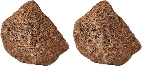 sera Rock Red Lava S/M 8-15 cm - Dunkelroter Lavastein mit poröser Oberfläche (Packung mit 2)