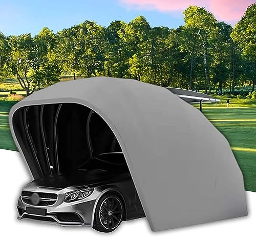 Paraguas de coche totalmente automático con control remoto móvil, carport plegable, portátil, cubierta de nieve, toldo para acampar al aire libre