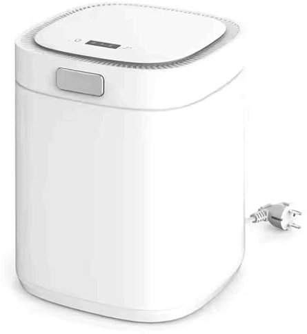 compostiera da cucina elettrica , Compostiera per rifiuti da cucina intelligente, Compostiera per alimenti per interni, Ciclatore per alimenti con capacità di 2,5 litri, con filtro a carbone attivo