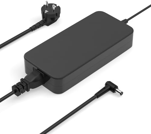 180W Laptop Netzteil Ladegerät Ladekabel für ASUS Rog Zephyrus G14 G15 TUF A15 A17 F15 F17 GA502DU GL531GT FX505 FX516 F705 FA506 FA566 FX506L FX506H FX705D (6.0 * 3.7mm) Ladegerät