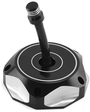 VTSGBLS Motorrad Tankdeckel Motorrad-Dirtbike Für Suzuki RM85 RM125 RM250 RMZ250 RMZ450 RMX450Z RM RMZ 85 125 250 450 Tankdeckel Öltankdeckel(Schwarz)