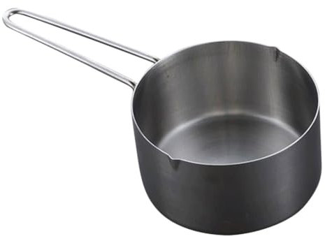 Alipis Stainless Steel Measuring Cup Measuring for Baking Kitchen Measurement Tool Metric Scale Reusable Measure Cup for Coffee Milk and Food Preparation