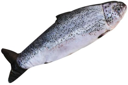 BESPORTBLE Elektrische Fisch Plüschtier Spielzeug Für Katzen Stoffpuppe Fischspielzeug Kreatives Katzenspielzeug Mit Simulationstechnologie Angenehm Zu Berühren