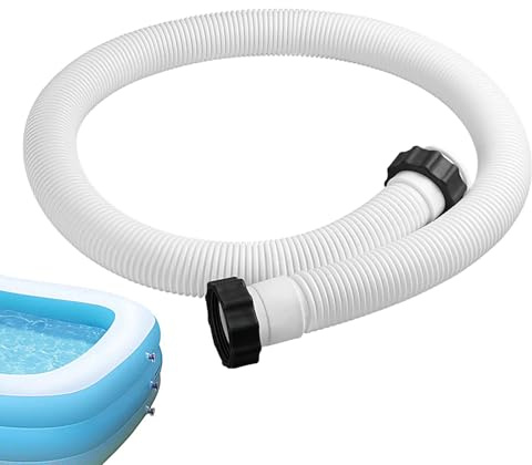 Tubo Flessibile Per Pompa Filtro A Sabbia Per Piscina - Tubo Flessibile Per Piscina Da 38 Mm/150 Cm, Tu-bo Fless-ibile Di Ricambio Per Pompa Per Pis-cina