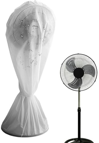 Qkbuza Housse Protectrice Pour Ventilateur,Étui de Protection Imperméable pour Ventilateur sur Pied - Étui de Sécurité pour Pied de Ventilateur Maison Appartement Hôtel