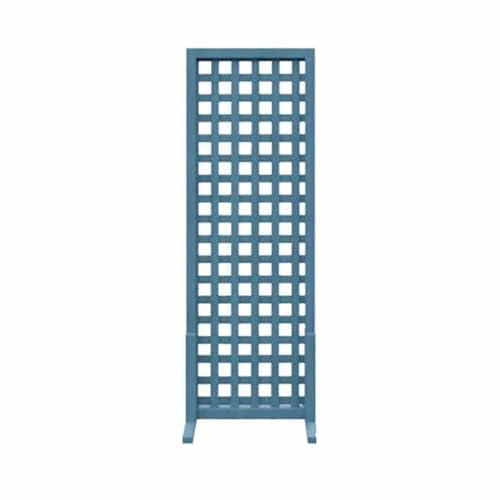 XTGDIEM Brise-Vue en Bois, Brise-Vue extérieur, Panneau décoratif autoportant for terrasse, Jardin et Balcon(Blue,30x90cm)