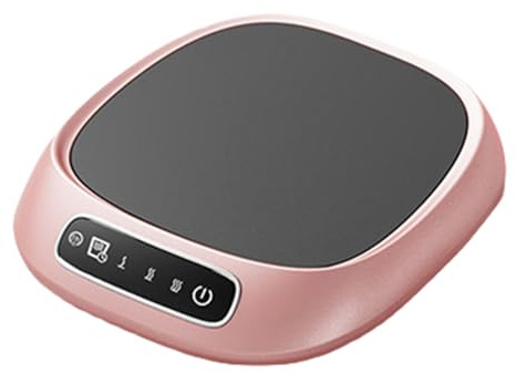 SHOOYIO Plaque chauffante avec minuterie intelligente - Chauffe-tasse électrique pour bureau, contrôle de la température, contrôle de la température