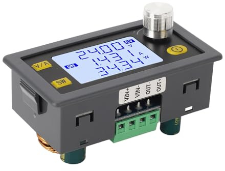 Jectse DC a Dcboost Convertidor Regulador de Variable Voltaje, Módulo de Fuente de Alimentación de Laboratorio Ajustable 0-5.0A 0,6-30V para Controlador Solar, Carga de Batería