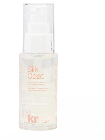 Keratin Revolution Silk Coat Spray 50ml - Silky Smooth Thermal Heat | Protector - Glass Hair Luxury Finish - Anti-Frizz & Anti-Humidity - Sleek Shiny Hair - Long-Lasting Keratin Treatment