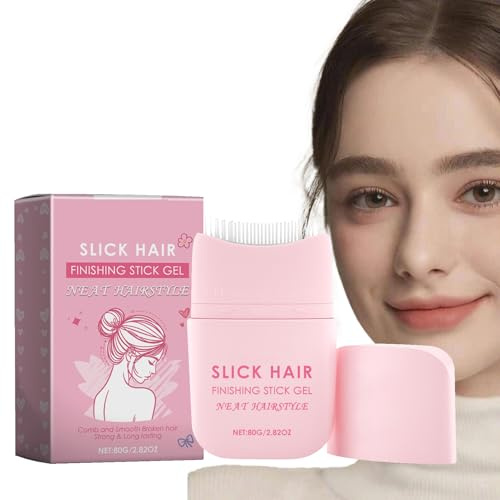 Stick Di Gel Per Capelli - 80g Stick Crema Styling Con Controllo Anticrespo - Gel Fissatore Per Capelli - Adatto Per Uomini E Bambini, Per L'Uso In Salon, A Casa, In Viaggio E Quotidiano Con Performan