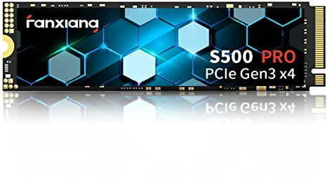 fanxiang M.2 SSD 2TB Interne NVMe SSD Festplatte PCIe 3.0, 3500MB/s Lesen, 3000MB/s Schreiben, SSD M.2 2280 mit SLC Cache, Kompatibel mit Laptop, Notebook und Desktop (S500Pro)