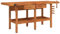 vidaXL Banco Lavoro Cassetti e Morse 192x62x83cm Legno Massello Acacia