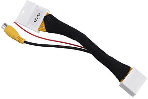 YIZITU AV Cable Suitable For Car Electronic Parts Rear View Camera Cable Harness Parking Video Extension Cord Wire Connection Cable For Printer To Usb Splitter Press Button Fridge