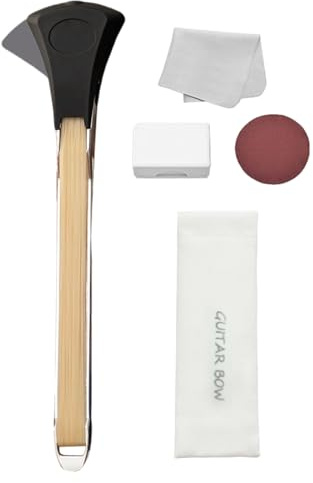 Acoustic String Bow – Lightweight Precision Design, Tone Modifier, Sound Activator, Classical Music Control Device | Instrument Attachment for Training Sessions used for classical guitar string bow