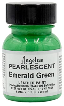 Angelus Lederfarbe, 28 g, 35 ml, Smaragdgrün