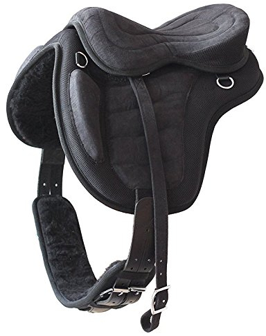 German Riding Sattel Expert - baumlos (schwarz)