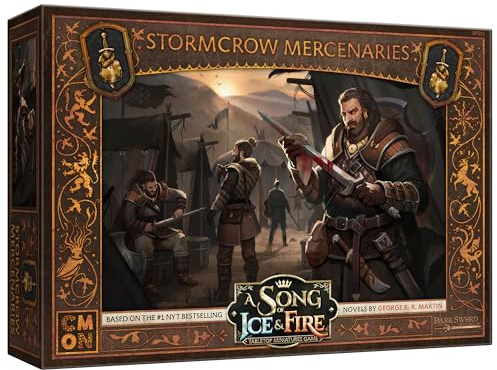 Asmodee | CMON | A Song of Ice & Fire – Söldner der Sturmkrähen | Erweiterung | Tabletop | 2 Spieler | Ab 14+ Jahren | 45+ Minuten | Deutsch | Mehrsprachig