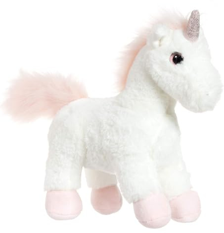 Apricot Lamb – Kuscheltier Rosa Einhorn 30 cm – Plüsch Spielzeug Plüschtier für Kinder und Baby – Flauschiger Stofftier zum Spielen, Geschenk & Kuscheln – Gemütliches Schmusetier – Einhorn
