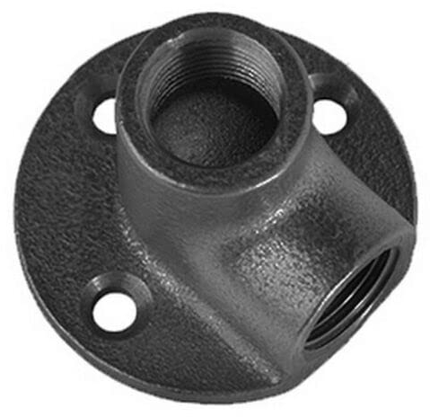 Gussfitting Wandscheibe 1/2 IG-IG – robustes Wandanschlussstück für Sanitär- & Heizungsanlagen