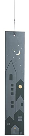 Poesiefensterbild Stadt 7x35cm