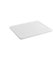 GOOD STUFF Tagliere in Plastica Bianca con Fessura, Dimensioni 25x15cm (1 pezzo)