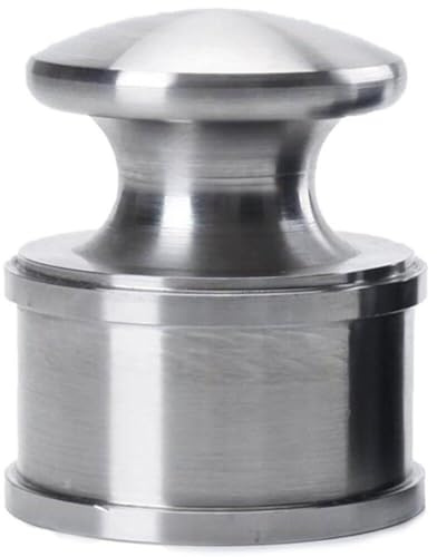 Leder-Briefbeschwerer Edelstahl-Handpress-Leder-Gewichtspresser zum Lederschnitzen Stanzen Lederherstellungszubehör