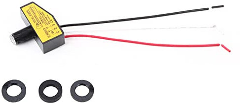 Lichtsteuerungssensor-Knopfschalter, Mini-Lichtschaltsensor, Tageslichtschalter, Fotozellenschalter, Fotoelektrischer Schalter, Dämmerung Bis Morgendämmerung,