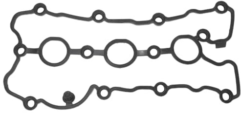 INFINAUTO Joint De Couvercle De Soupape, Joint D'Étanchéité De Soupape De Tête De Cylindre No.06E103483G Pour A4 2005-2008 Pour A6 2005-2008 Noir, 1 Pièce