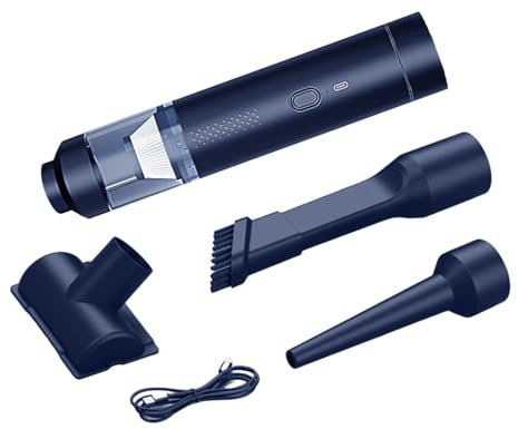 Pulitore per auto – Pratico aspirapolvere portatile per interni auto | Forte potenza di aspirazione aspirapolvere con potenza di aspirazione migliorata, perfetto per rimuovere il