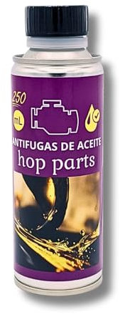 Hop Parts Tapa Fugas Aceite Motor 250 ml | Stop Fugas Rápido y Seguro | Sellador para Juntas y Culatas en Motores Diesel y Gasolina